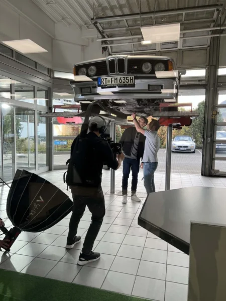 BMW Classic Filmdreh